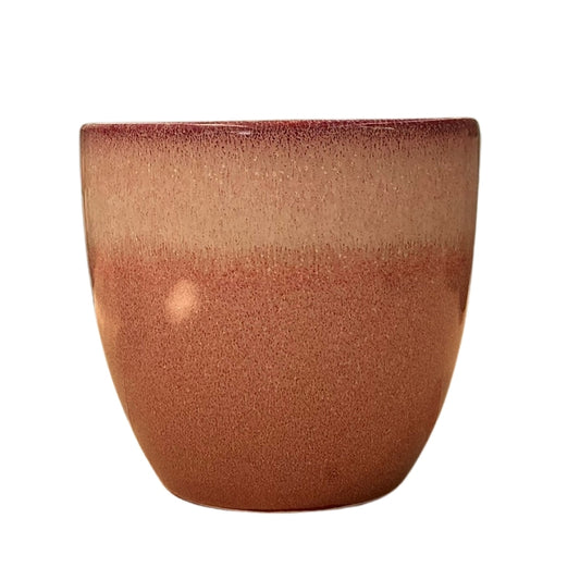 Blumentopf „Pink - Glaziert“